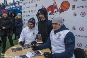Астрахань посетили именитые футболисты сборной России