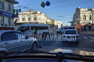 В центре Астрахани водитель маршрутки №30с сбил женщину