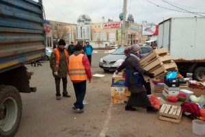 В Астрахани снова разогнали уличных торговцев