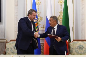 Врио губернатора Астраханской области и президент Татарстана подписали соглашение о сотрудничестве