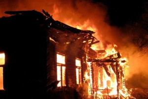 В Астраханской области сгорел пенсионер