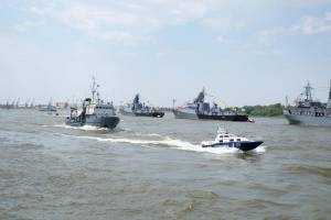 Каспийская флотилия уходит в Дагестан