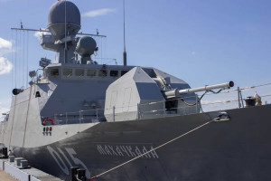 В Махачкалу прибыл 21 корабль Каспийской флотилии