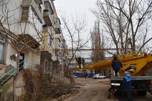 В Астрахани работы по опиловке аварийных деревьев на особом контроле