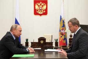 Путин дал поручения главе Астраханской области
