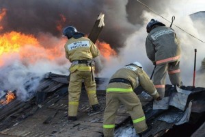 За выходные в Астраханской области сгорели бабушка и рабочий