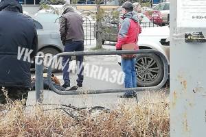 В Астрахани напротив ТЦ сбили пешехода