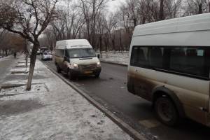 В Астрахани столкнулись маршрутки с пассажирами: есть пострадавший