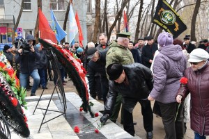 В Астрахани прошёл митинг, посвящённый 39-й годовщине ввода советских войск в Афганистан