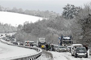 Дорогу в Грузию закрыли из-за неблагоприятных погодных условий