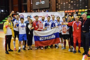 Астраханцы взяли бронзу по мини-футболу