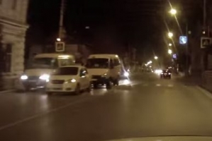 Видеоподборка ДТП на улицах Астрахани (+5 видео)