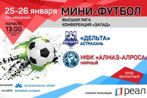 Компания «РЕАЛ» проведёт прямые трансляции матчей МФК «Дельта»
