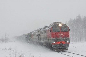 Из-за сильного снегопада поезда из Москвы и Санкт-Петербурга в Астрахань задержали