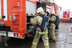 В Астраханской области за сутки сгорели две бани