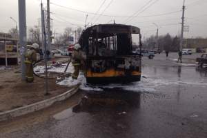В Астрахани сегодня снова пострадал троллейбус