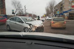 В Астрахани неработающий светофор стал причиной ДТП