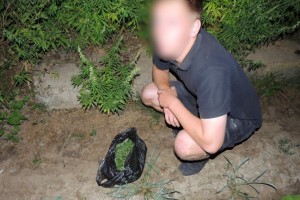 В Астраханской области наркоман поймал попутку с полицейским