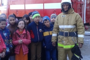 Экскурсия в пожарную часть №54 (Приволжский район)