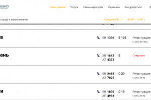 Компания «Аэрофлот» отменила рейс Москва-Астрахань