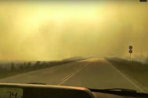 Апокалиптические кадры: Астраханскую область накрывает волна пожаров
