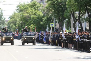 Военнослужащие ЮВО приступили к репетиции парадов в честь Дня Победы