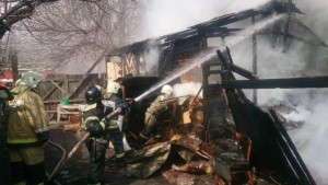 Пожар в Кировском районе