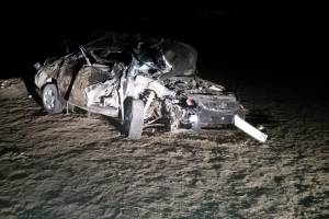 Машина всмятку: астраханский водитель уснул за рулем и чуть не погиб в страшном ДТП