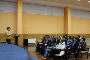 Собрание молодежной организации «Всероссийский студенческий корпус спасателей»