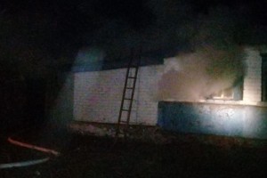 В Астраханской области сгорело два жилых дома