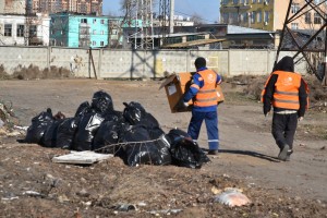 В Астрахани ликвидируют несанкционированные свалки