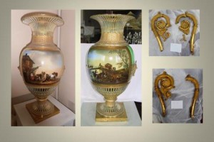 В астраханскую Догадинку после реставрации вернулись вазы Императорского фарфорового завода