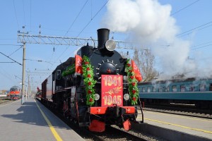 Сегодня в Астрахань прибудет  ретропоезд «Воинский эшелон»