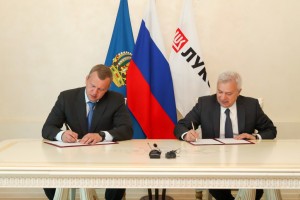 Сергей Морозов и Вагит Алекперов подписали протокол к соглашению о сотрудничестве на 2019 год