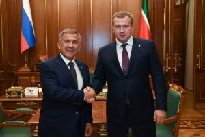 В воскресенье в Астраханскую область прибывает президент Республики Татарстан Рустам Минниханов