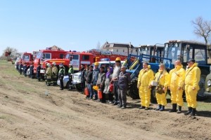 В рамках III этапа Всероссийского командно-штабного учения ликвидируют очаги природного пожара