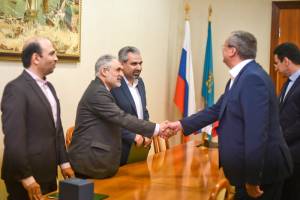 Игорь Мартынов встретился с Генеральным консулом Ирана в Астрахани Али Мохаммади