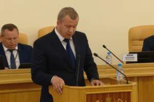 Глава региона отчитался перед Думой Астраханской области за 2018 год