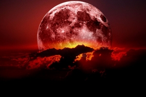 4 апреля над Америкой взойдет &quot;кровавая луна&quot;, а астраханцы лунное затмение  смогут наблюдать в конце сентября