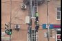 В Астрахани засняли спасение ребенка с балкона полыхающей квартиры
