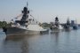 Корабли Каспийской флотилии отправились из Астрахани в Волгоград