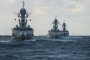 В Астраханской области начались учения кораблей Каспийской флотилии