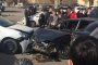 В Астрахани столкнулись 3 автомобиля, на месте работают спасатели