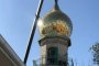 В Астраханской области на минарет мечети установили позолоченный купол