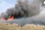 В Астраханской области ландшафтными пожарами охвачено левобережье Волги
