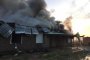 В Астраханской области ранним утром загорелось здание