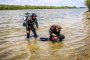 В Астраханской области прошла тренировка водолазов МЧС
