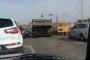 В Астрахани произошла массовая авария с участием крупногабаритных машин