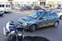 В Астрахани столкнулись такси и мотоцикл