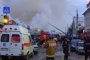 Стало известно, почему начался пожар на одном из центральных рынков Астрахани
